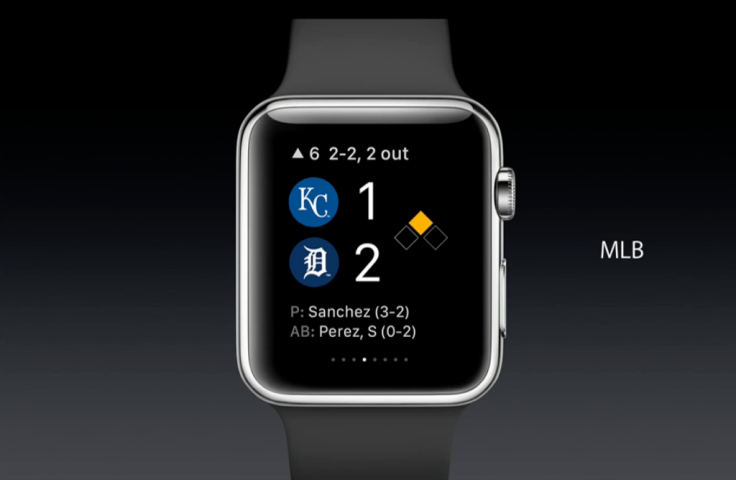 apple watch apps features mlb