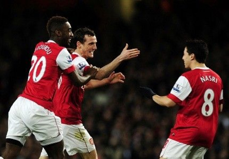 The Gunners will be looking to celebrate on Sunday