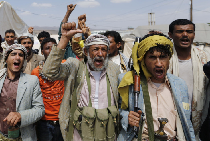 Yemeni Shiite fighters