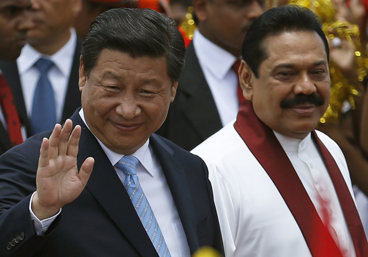 Xi Jinping, Mahinda Rajapaksa