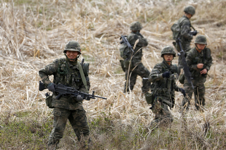 South Korean marines