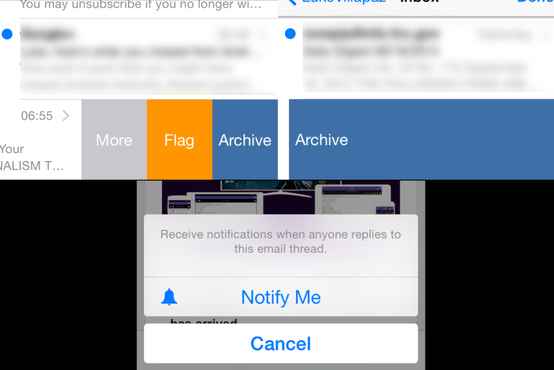 iOS 8 Mail