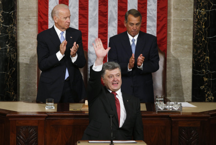 Petro Poroshenko addresses Congress