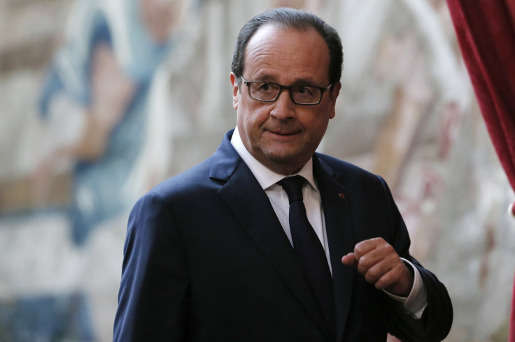 French President Francois Hollande