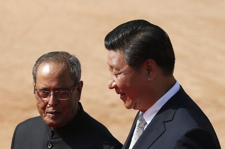 Pranab Mukherjee Xi Jinping