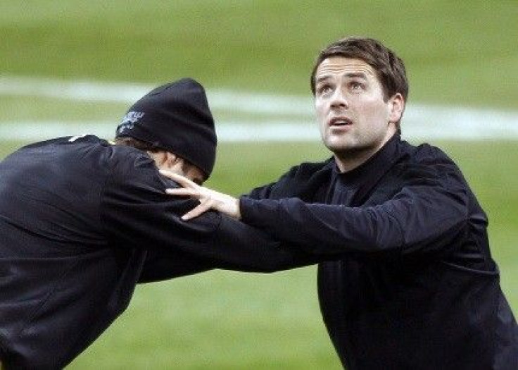 Red Devils' forward Michael Owen has been in training