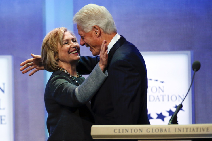 Hilary and Bill Clinton