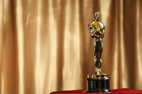 An Oscar statuette is displayed at the &quot;Meet the Oscars&quot; exhibit at Grand Central Station in New York