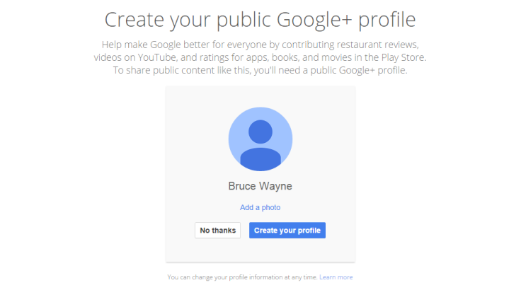 google plus forced integration