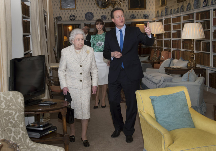 Queen Elizabeth, David Cameron
