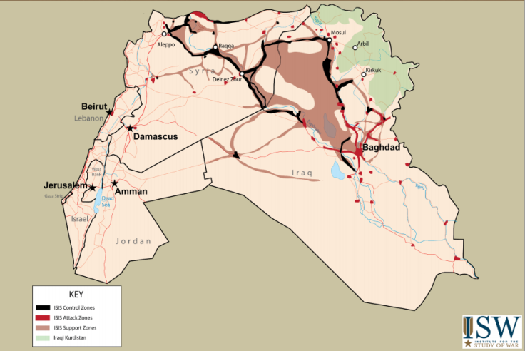 Syria ISIS Control