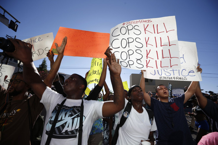 California police protests