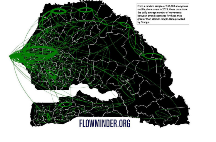 Flowminder Average movements