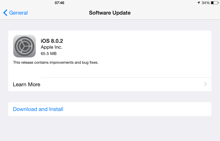 iOS802update