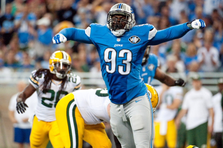 George Johnson Detroit Lions 2014