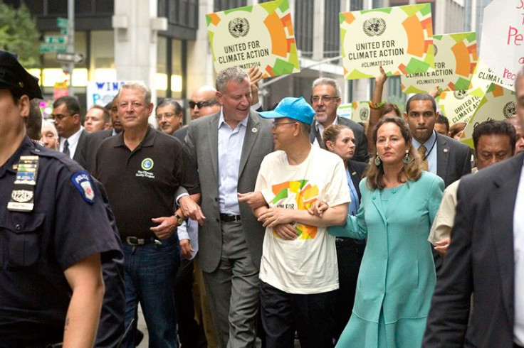 Bill de Blasio Climate March