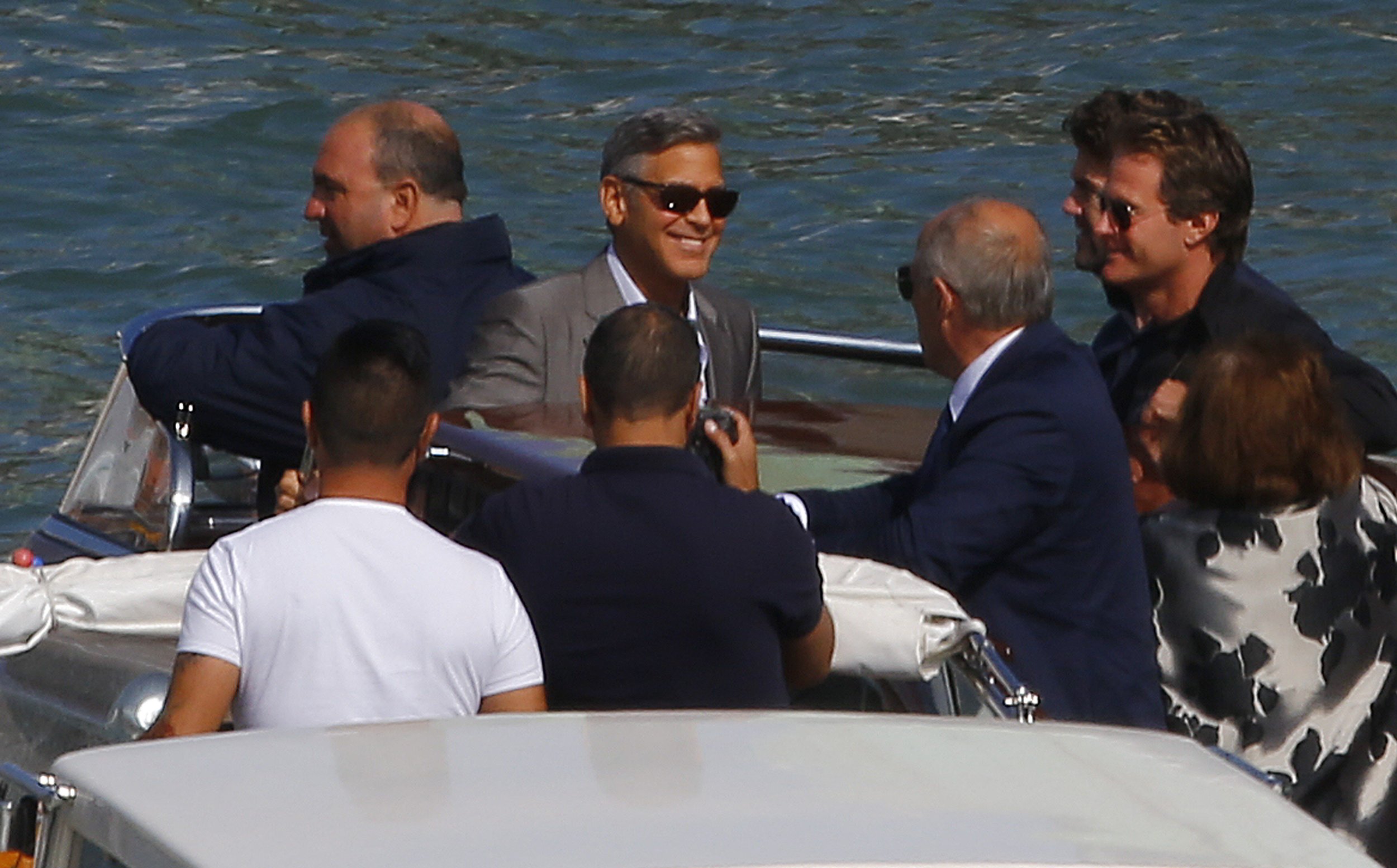 George Clooney To Marry Amal Alamuddin, Couple Arrives In Venice Ahead ...