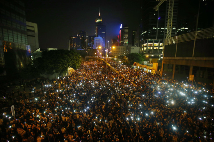 Hong Kong protesters