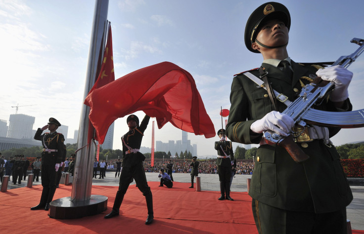 Chinese paramilitary policeman