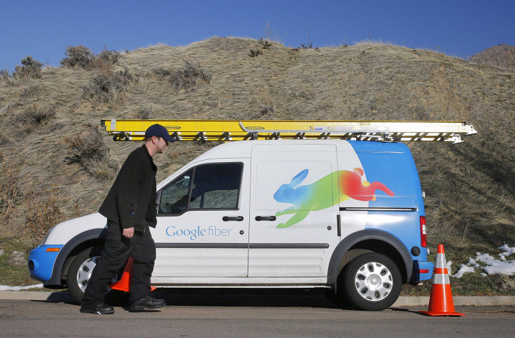 google fiber van