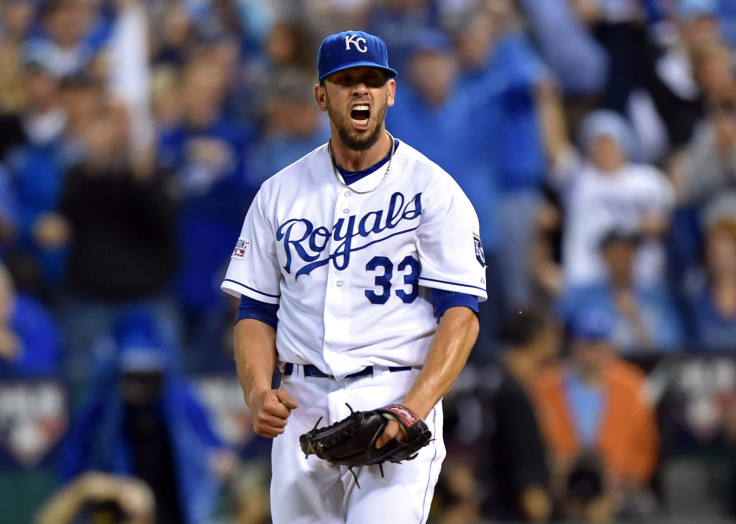 James Shields Royals 2014 ALCS