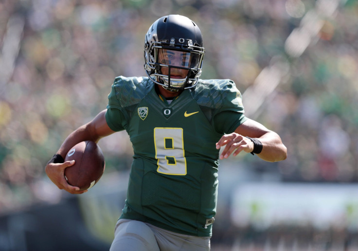 Marcus Mariota Oregon 2014