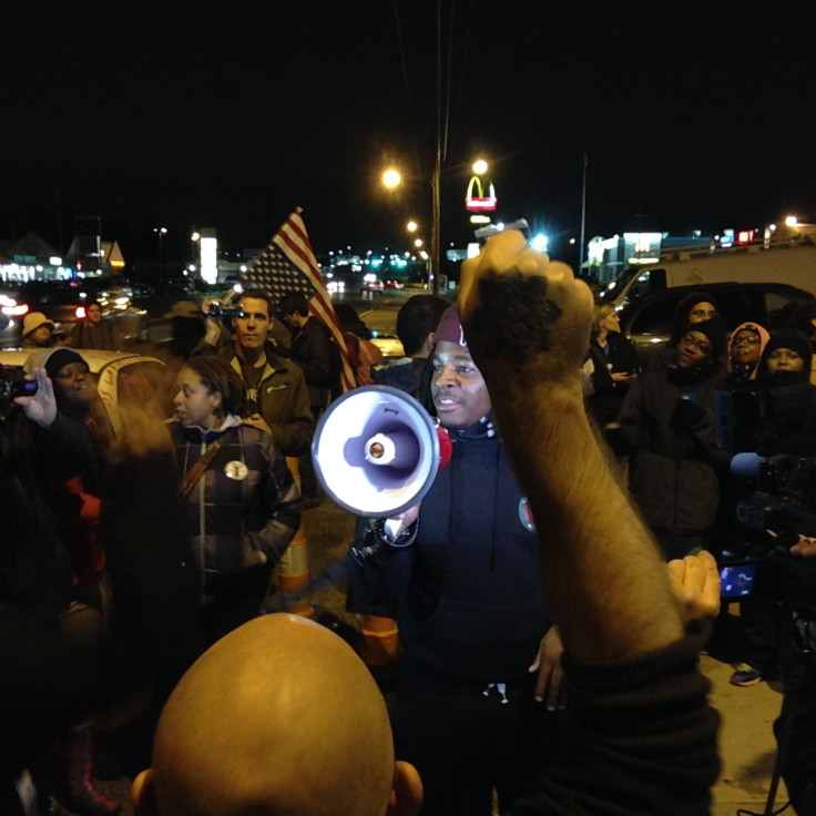 Ferguson protesters