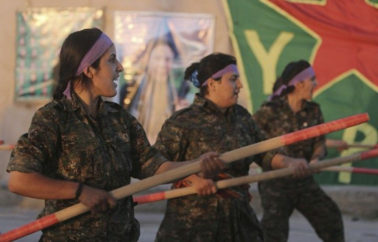 Kurdish Female fighters