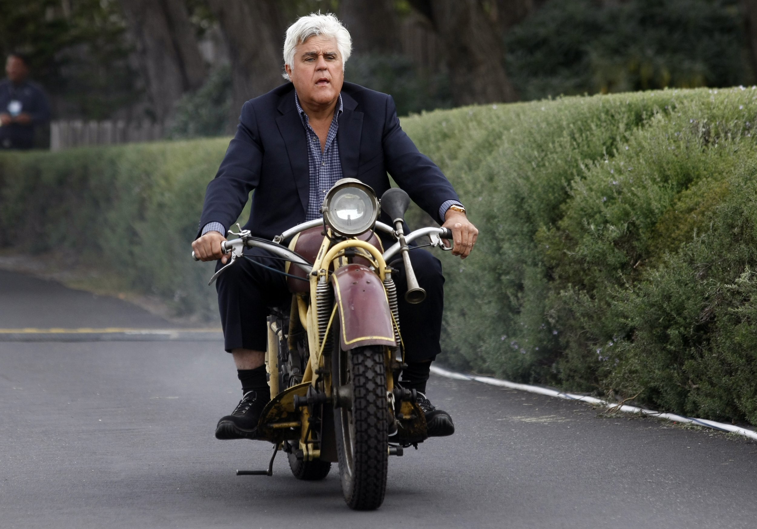 Jay Leno Jokes About 'Brand New Face' After Sustaining 'Significant