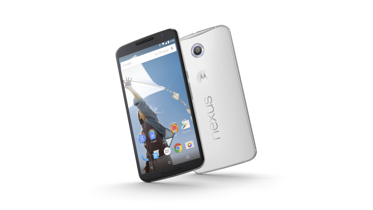 Nexus 6 Hero Image Cloud White