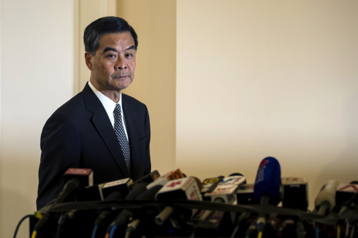 CY Leung talks