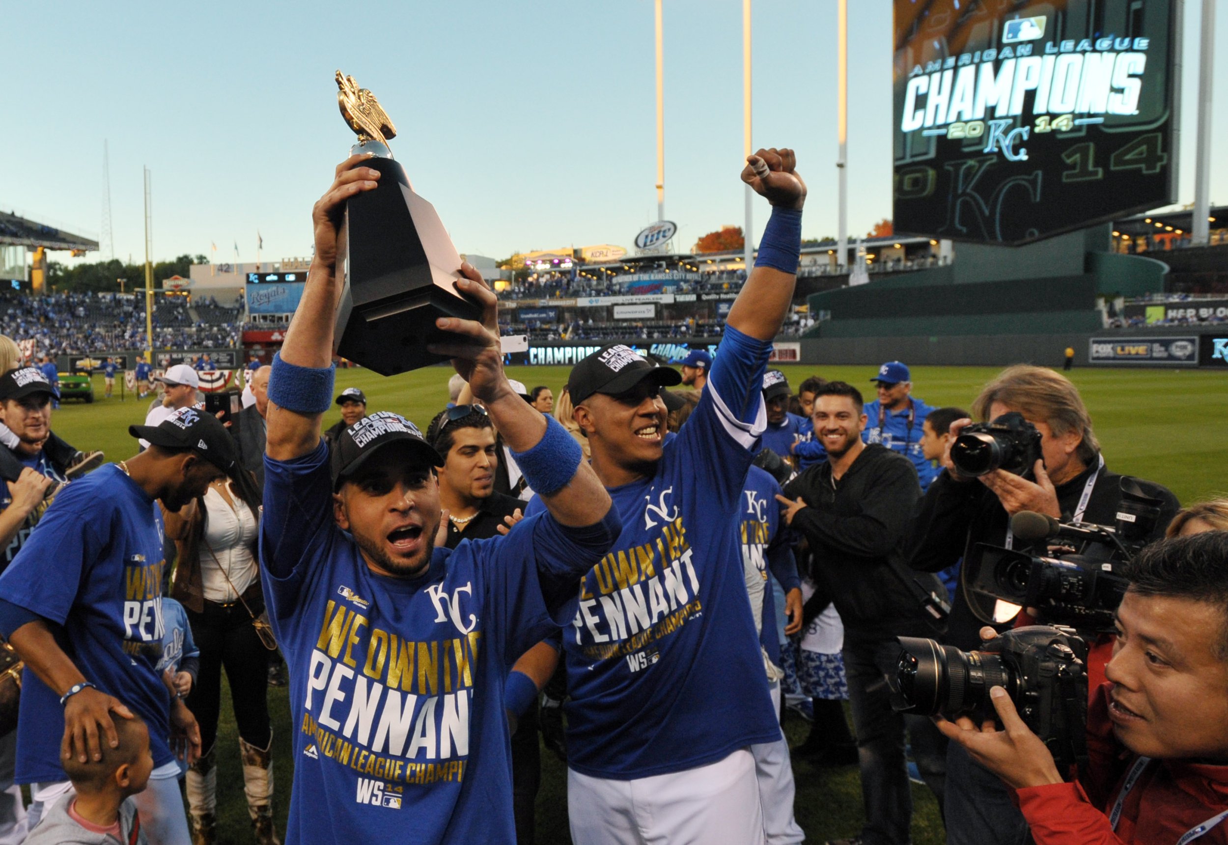 Royals Advance To World Series