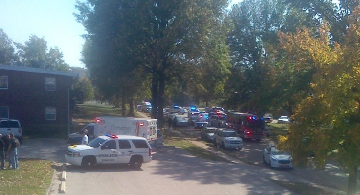 Police On The Scene In Ferguson After Shooting