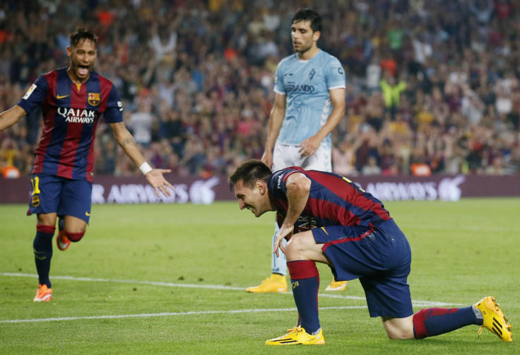 Neymar Lionel Messi Barcelona 2014