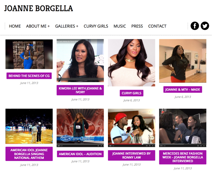 Joanne Borgella, Screenshot, Oct. 19, 2014