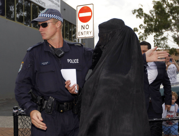 women wearing burqa in Sydney