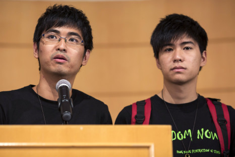Hong Kong student protest leaders