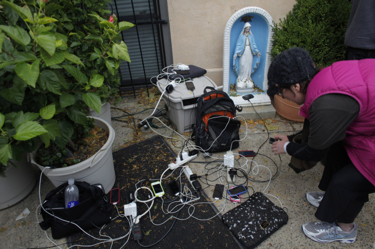 Hurricane Sandy mobile charging stations