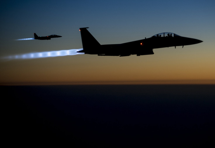 US Air strikes Syria
