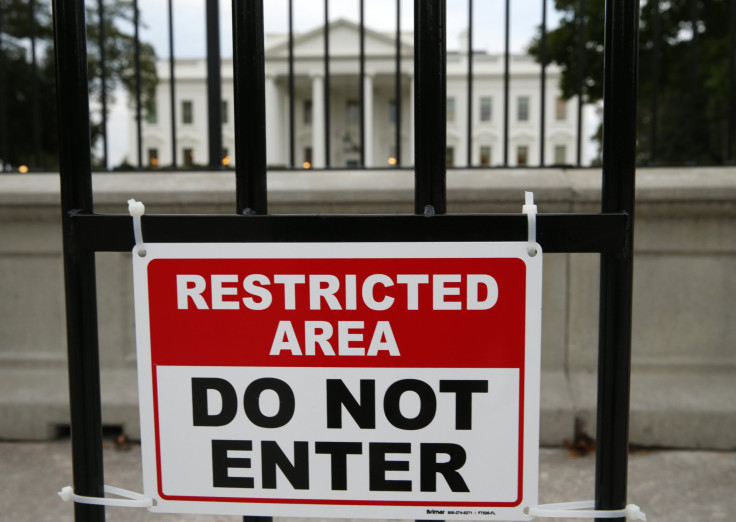 White House fence