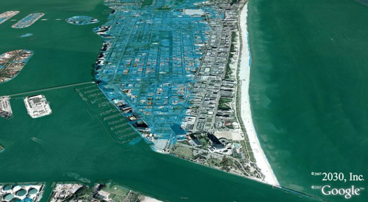 Miami Sea Level Rise Map