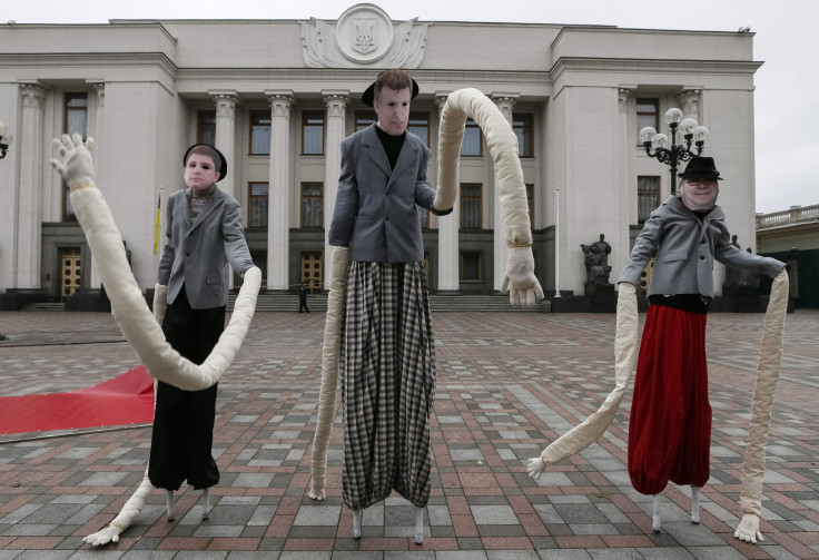 Ukraine Performance Art Protest