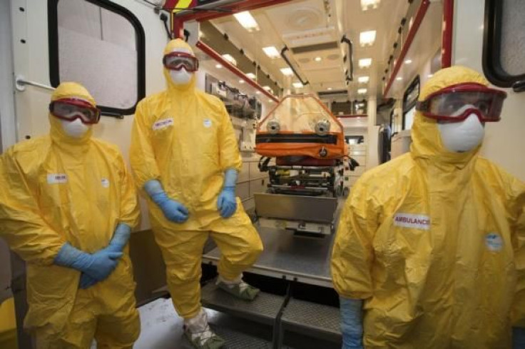 Ebola emergency medical services in France