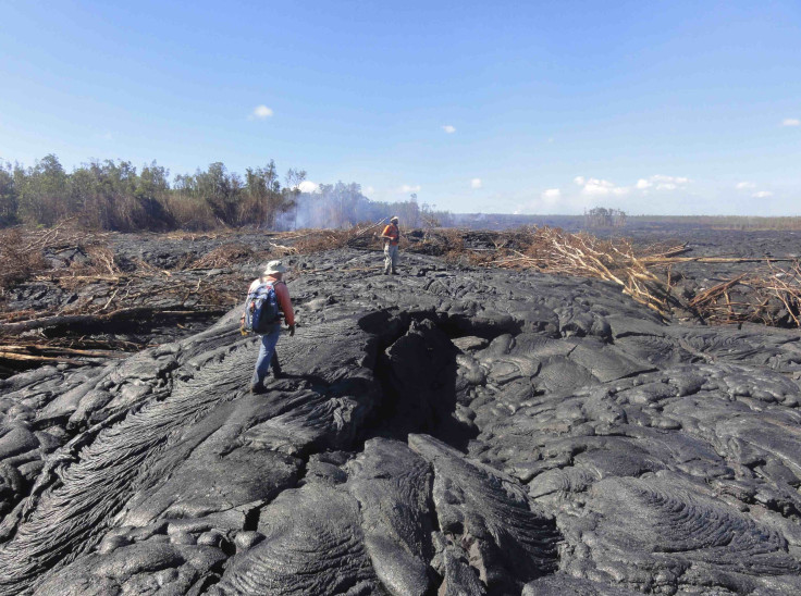 kilauea lava flow