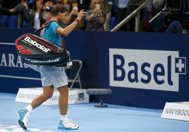 Rafael Nadal Swiss Indoors 2014 