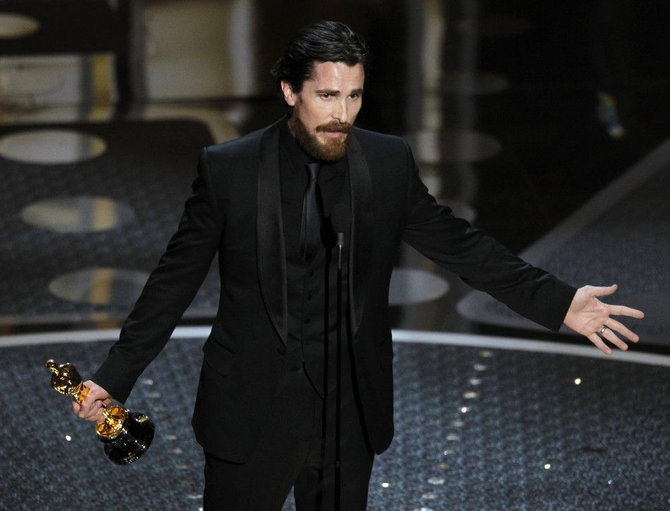 Oscar winner, Christian Bale 
