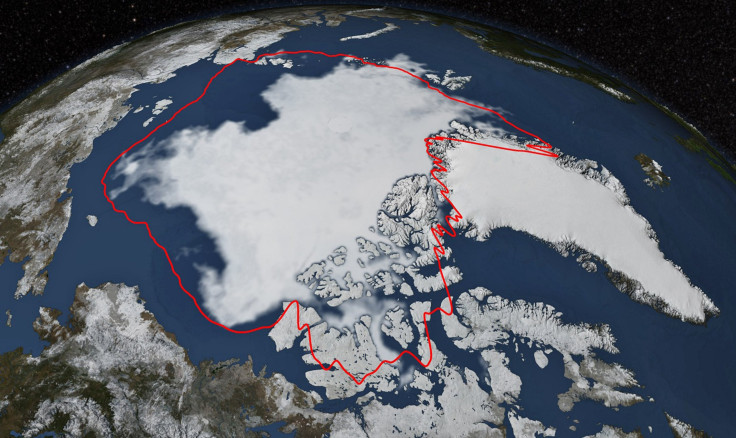 Arctic Sea Ice Shrinking