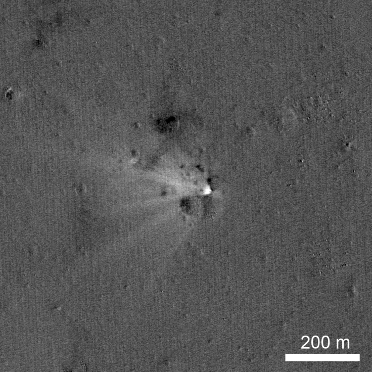 NASA's LADEE crash site