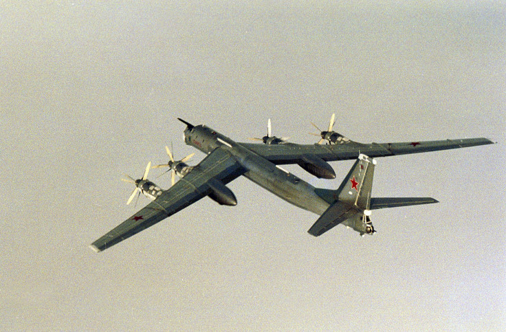 Russian Tupolev Tu-95 plane