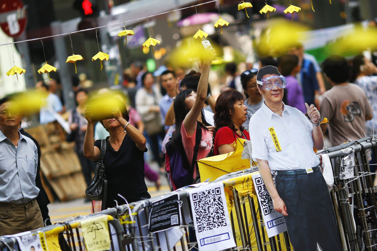 Hong Kong protesters APEC